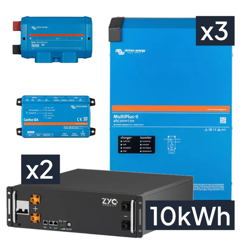 Trójfazowy magazyn energii 9kVA/10kWh