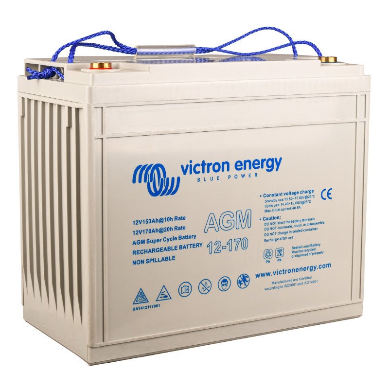 12V/170Ah AGM Super Cycle Batt. (M8) - obrazek 2