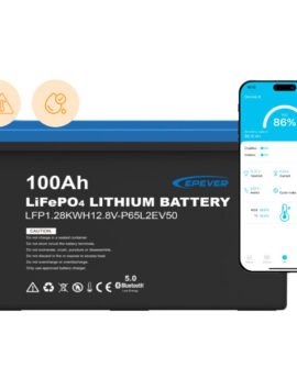 Akumulator Epever LiFePO4 12.8V 100Ah IP65 z matą grzewczą