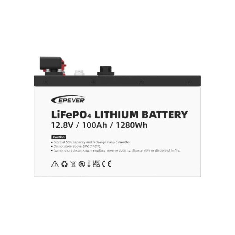 Akumulator Epever LiFePO4 12.8V 100Ah IP65
