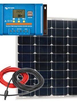 Panel słoneczny 55W z regulatorem ładowania 5A